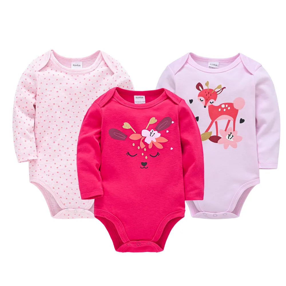 2 NWT Christmas 2-Fer Long Sleeve Baby Girl Bodysuits NB or 0/3M Red & Pink  CUTE