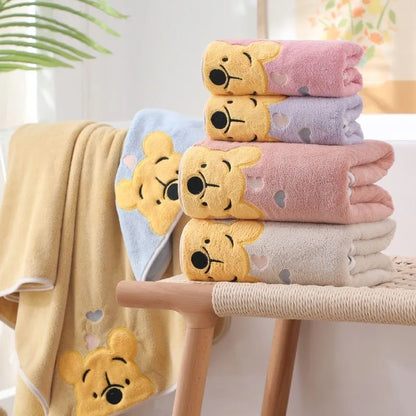 Bear bath towel