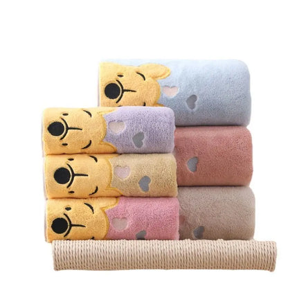 Bear bath towel