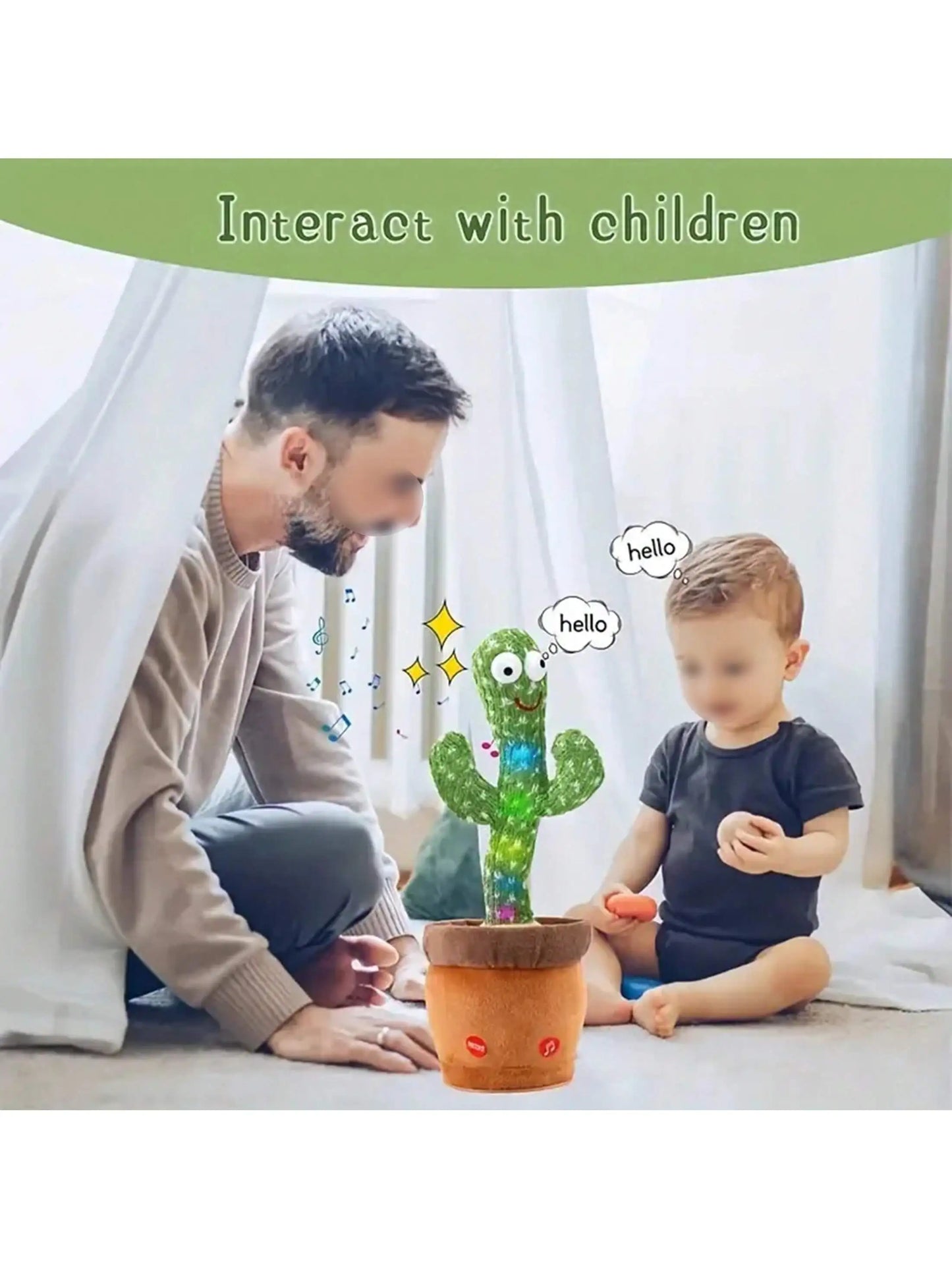 Dancing Talking Cactus Toys